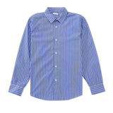 Logo Striped Shirt, Blue