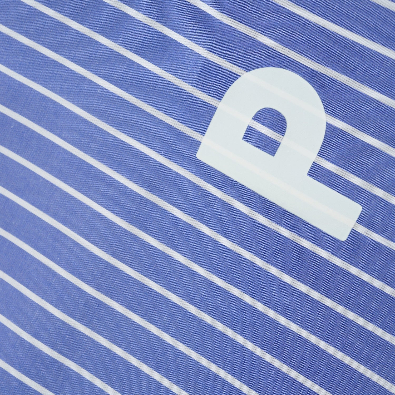 Logo Striped Shirt, Blue