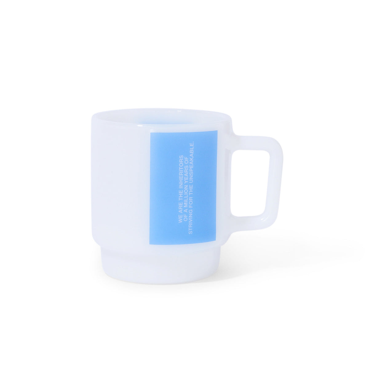 Milk Glass Mug 'Inheritor'