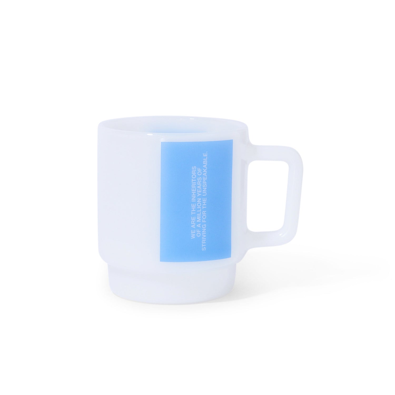Milk Glass Mug 'Inheritor'