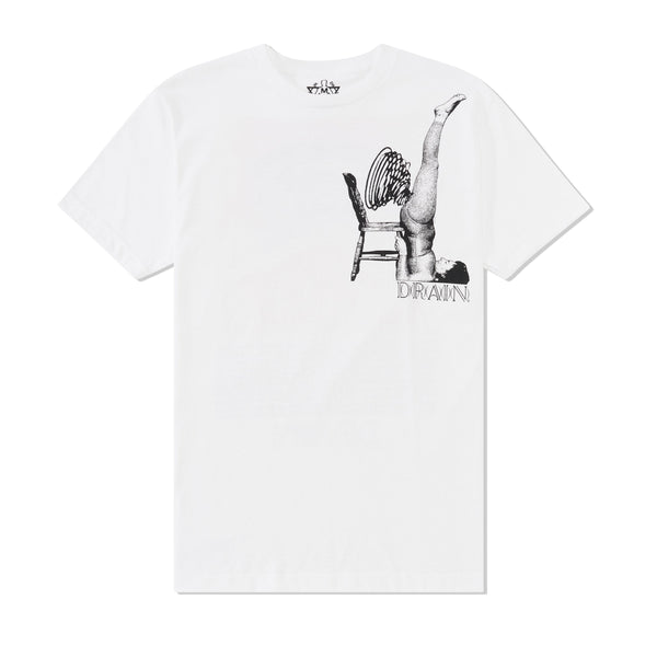 Commune Press Drain Tee, White