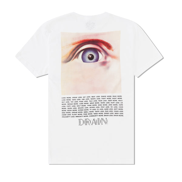Commune Press Drain Tee, White