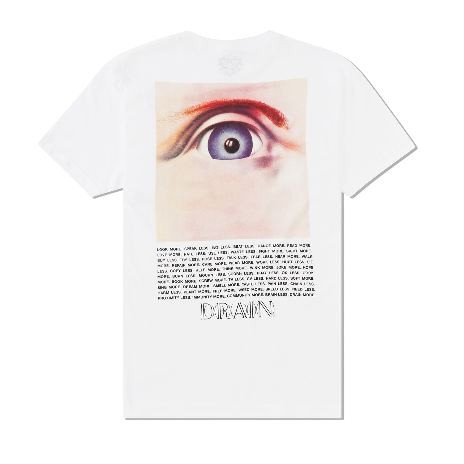 Drain Tee, White