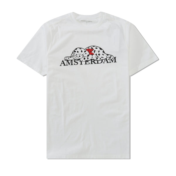 POP Trading Company Pup Amsterdam Tee, White