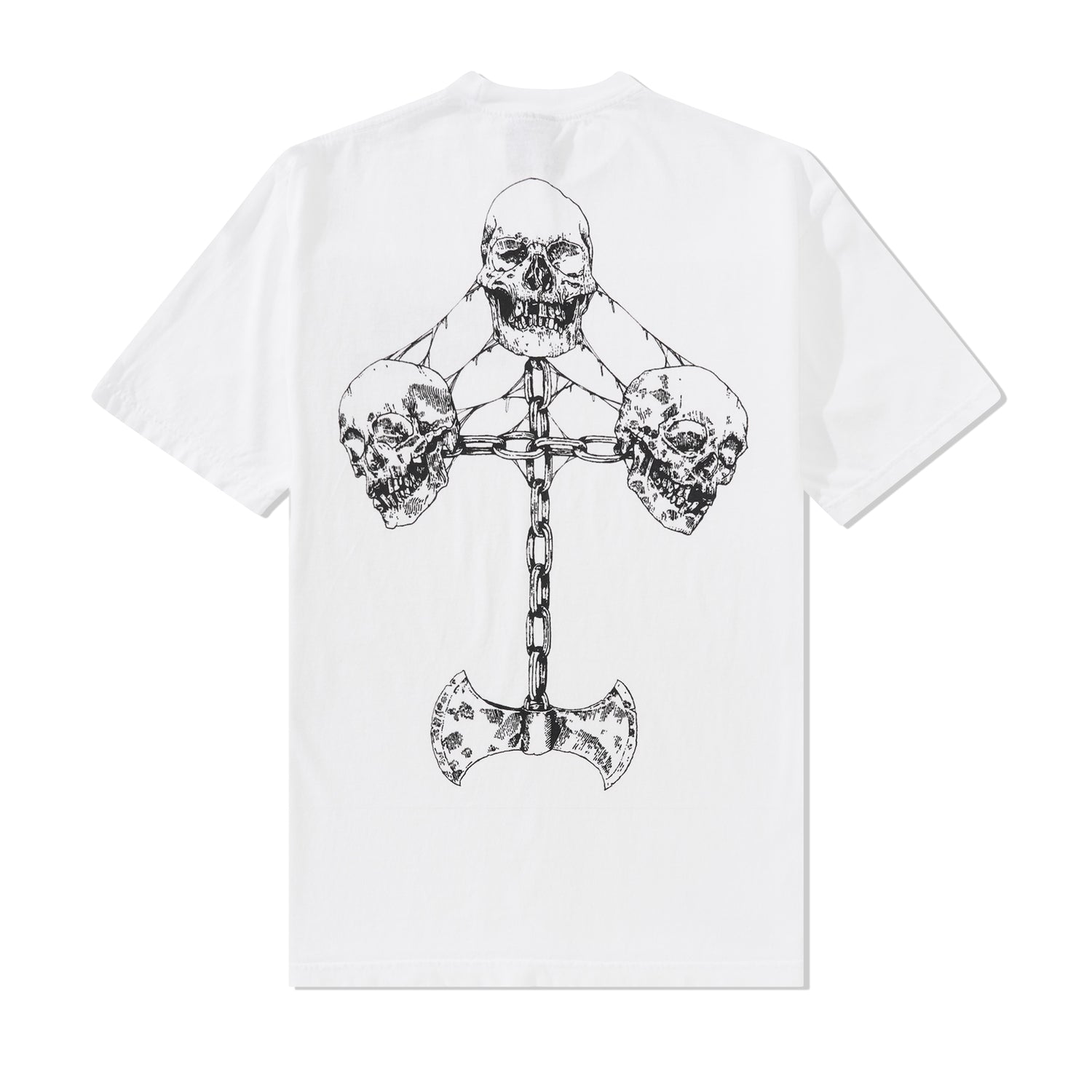 Axe Grinder Tee, White