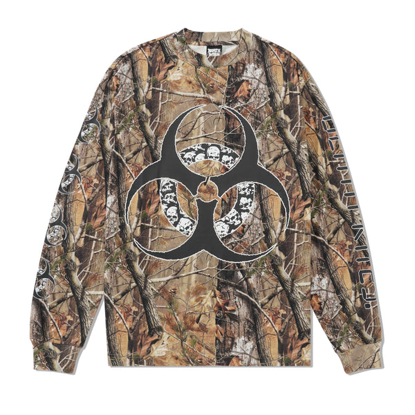 Death Rites Urban Discipline L/S Tee, Real Tree Camo