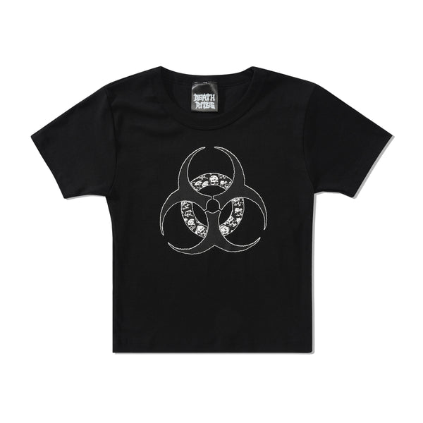 Death Rites Urban Discipline Baby Tee, Black