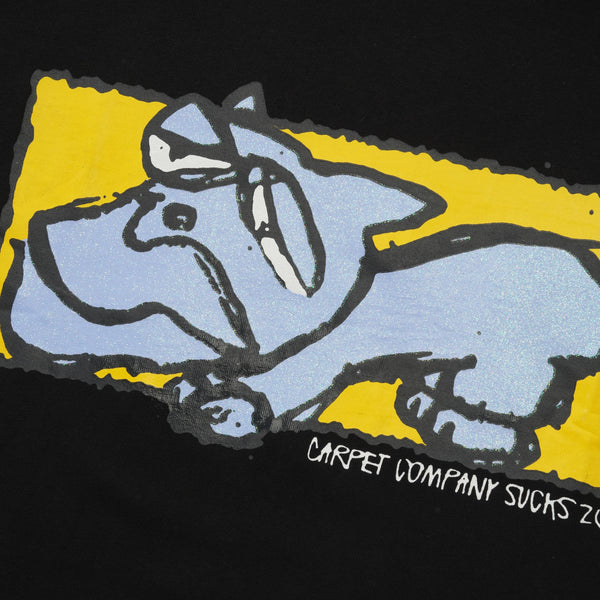 Carpet Company Dog Tee, Black