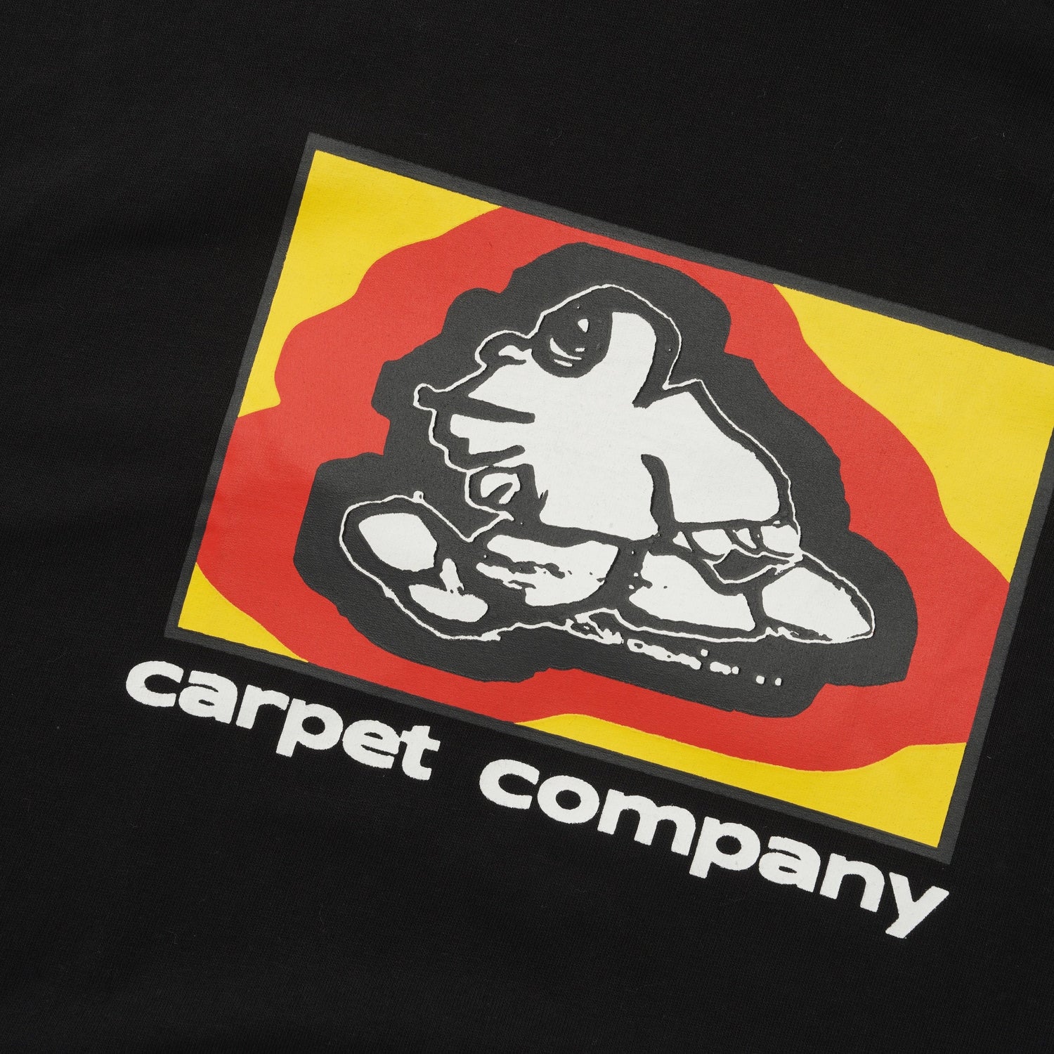 Running Man Tee, Black