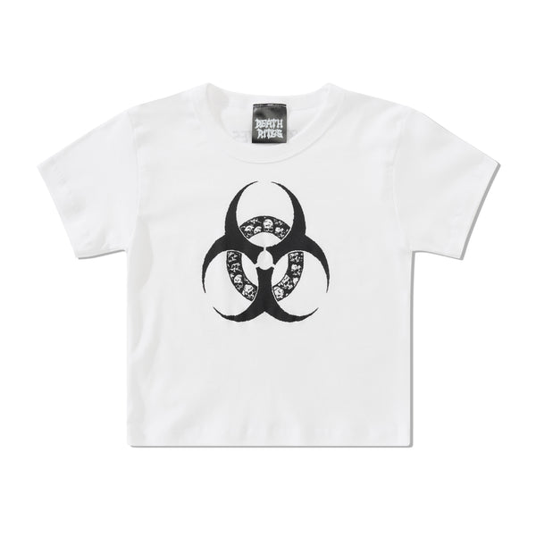 Death Rites Urban Discipline Baby Tee, White