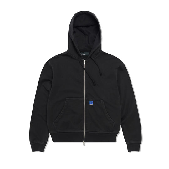 Zip Pullover Hood, Black