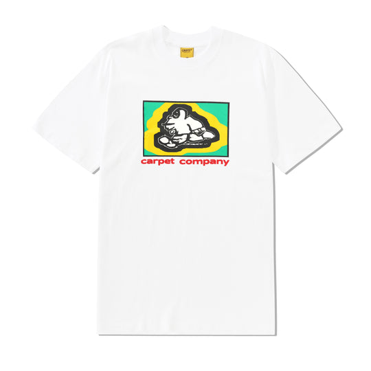 Running Man Tee, White