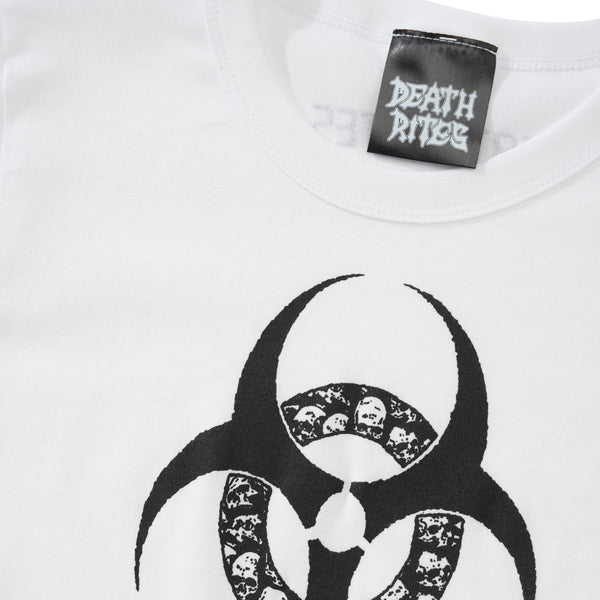 Death Rites Urban Discipline Baby Tee, White