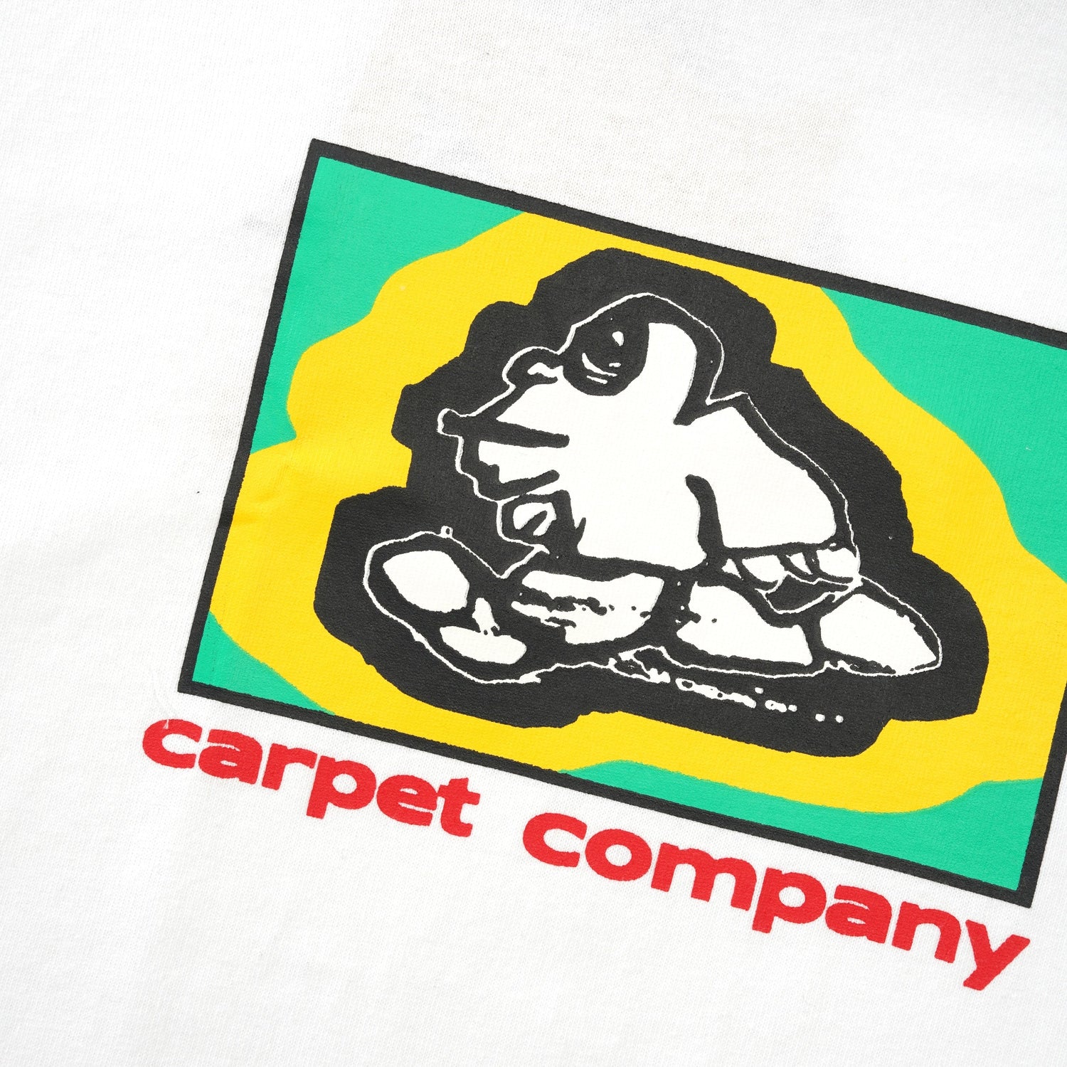 Running Man Tee, White