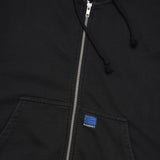 Zip Pullover Hood, Black