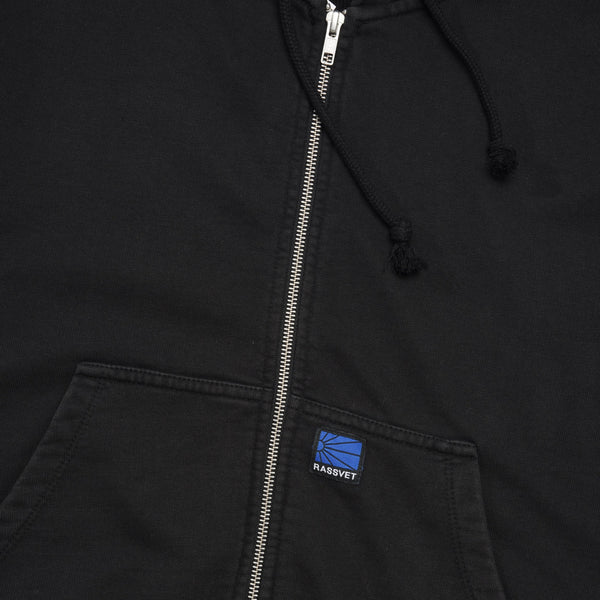Rassvet Zip Pullover Hood, Black