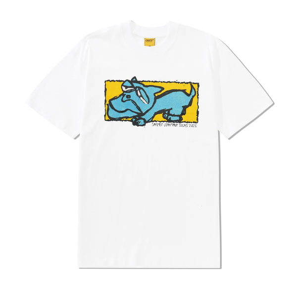 Carpet Company Dog Tee, White