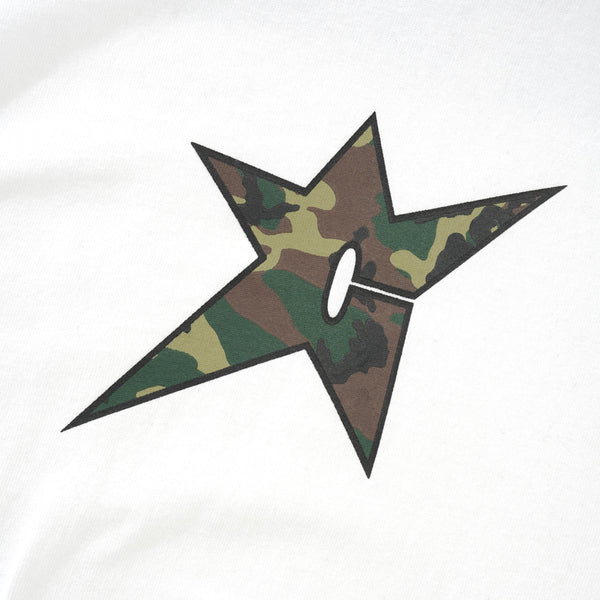 Carpet Company C-Star Tee Camo, White
