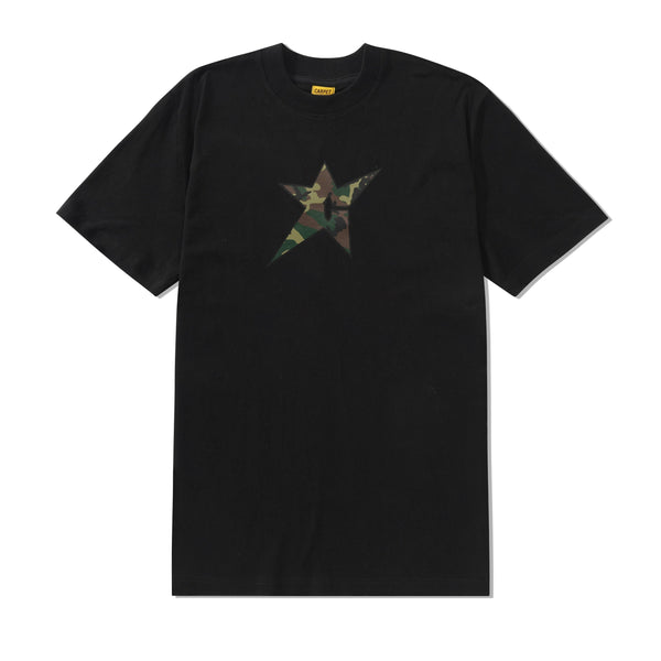 Carpet Company C-Star Tee Camo, Black
