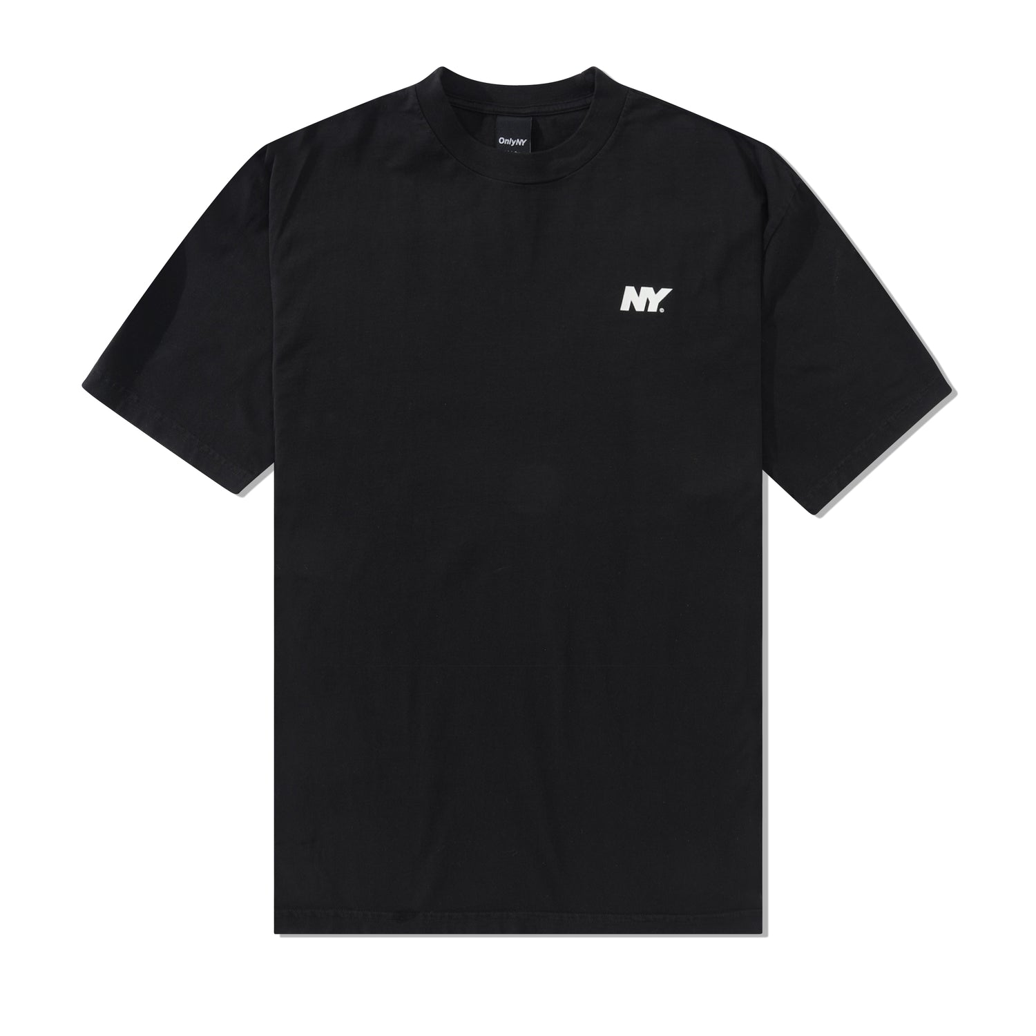 NY Speed Logo Tee, Black / Grey