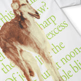 Poem Dog Tee, White