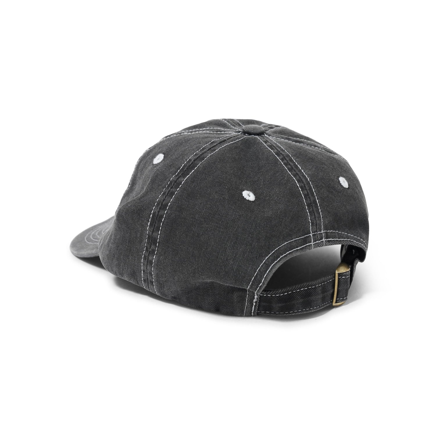 Sand Brushed Twill Cap,Black