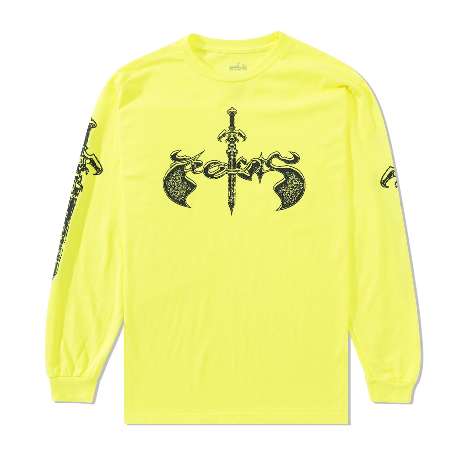 Dagger L/S Tee, Safety Green