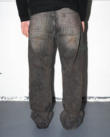 Hillbilly C-Star Denim Jeans, Black