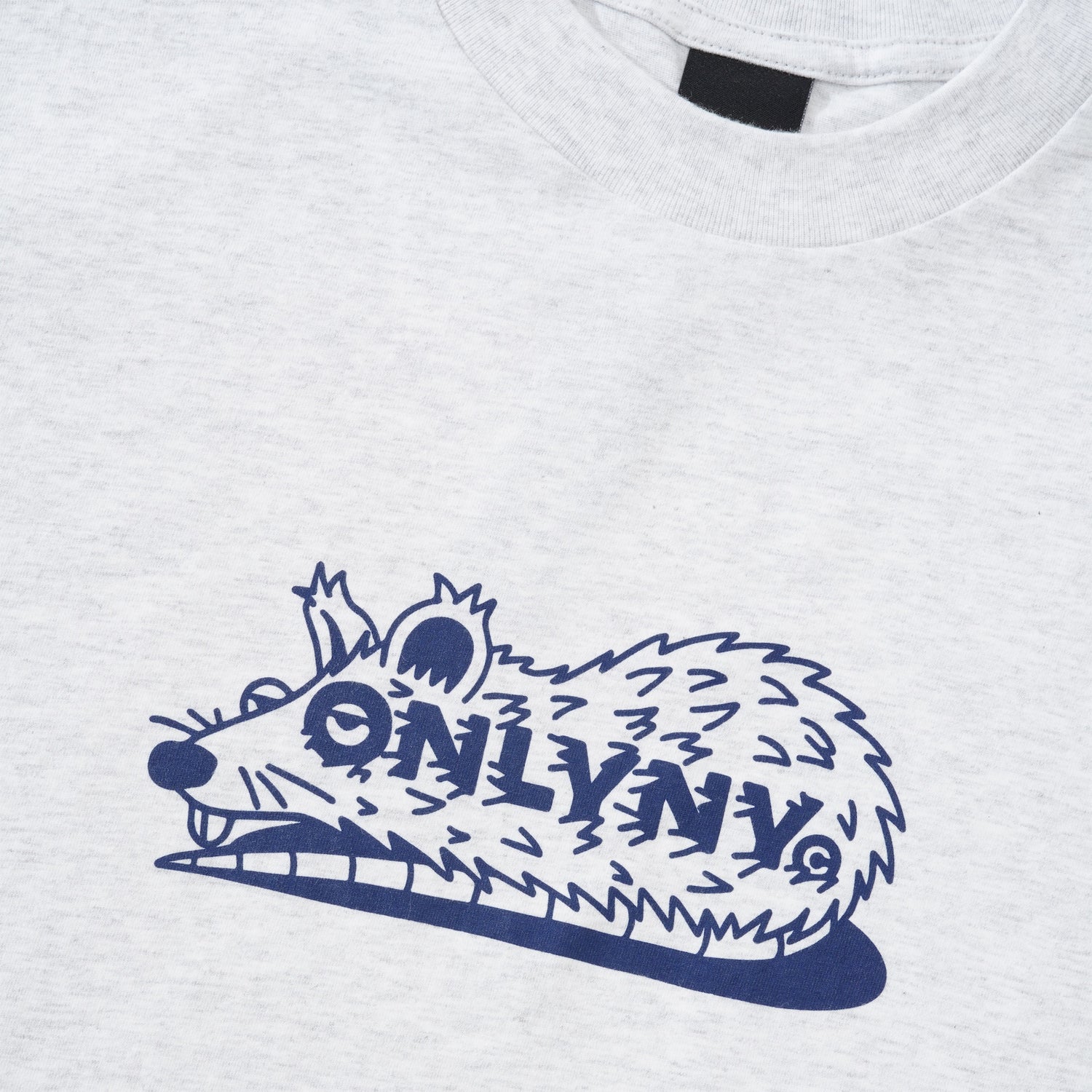 Street Rat Tee, Heather Grey