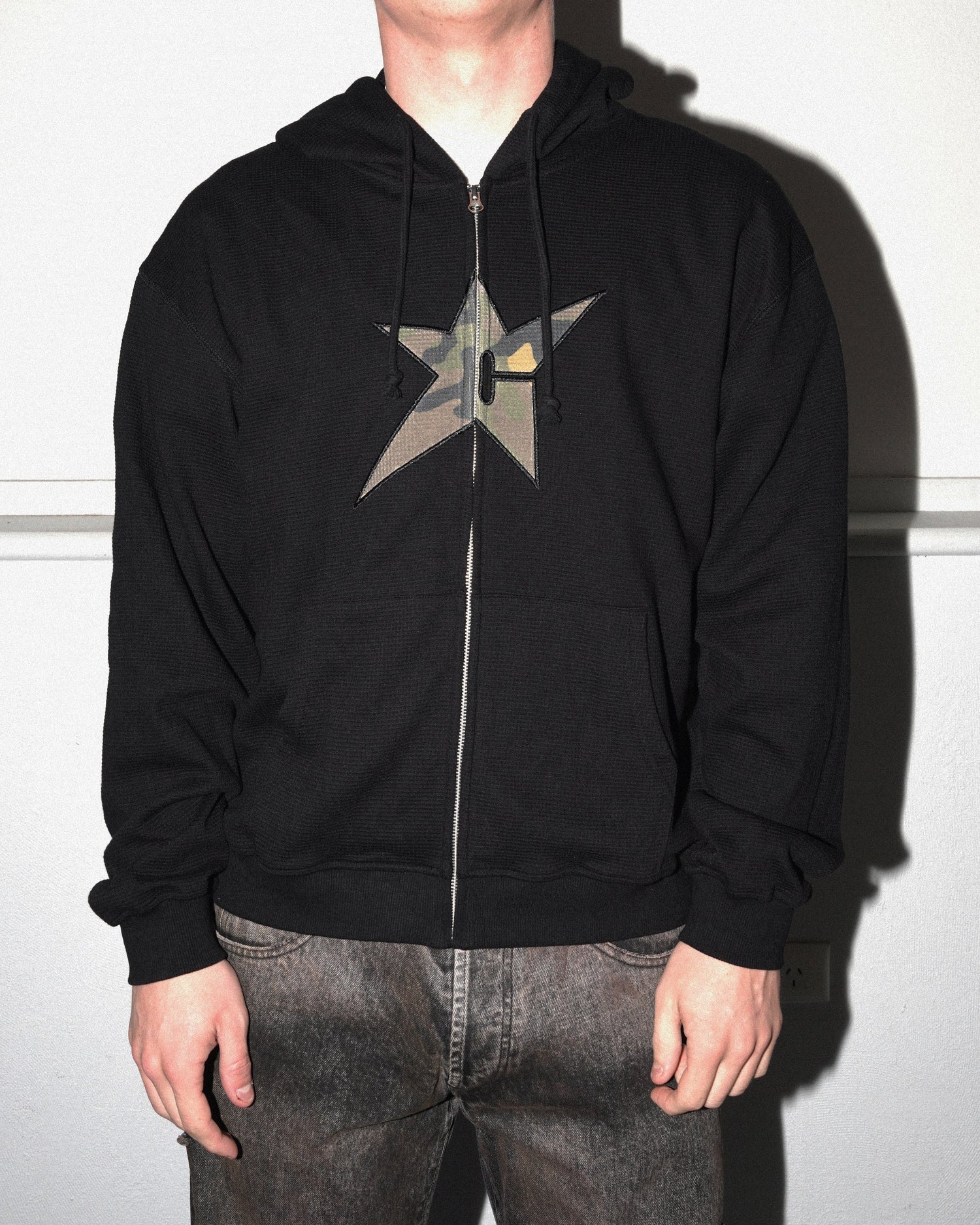 C-Star Thermal Zip-Thru Hood, Black