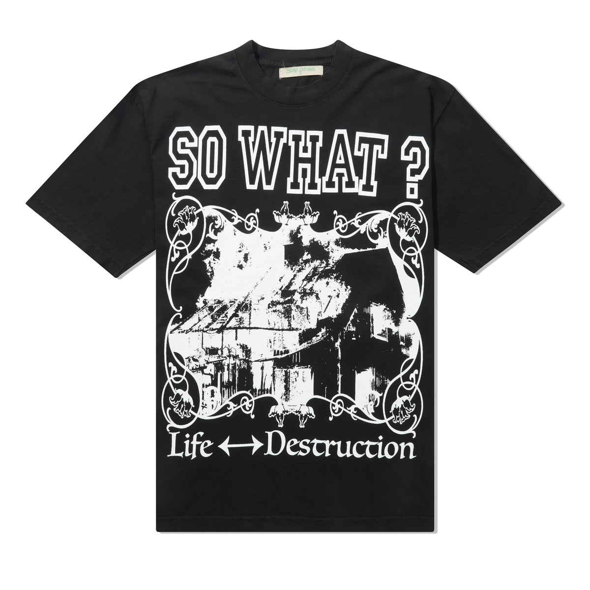 So What? Tee, Black