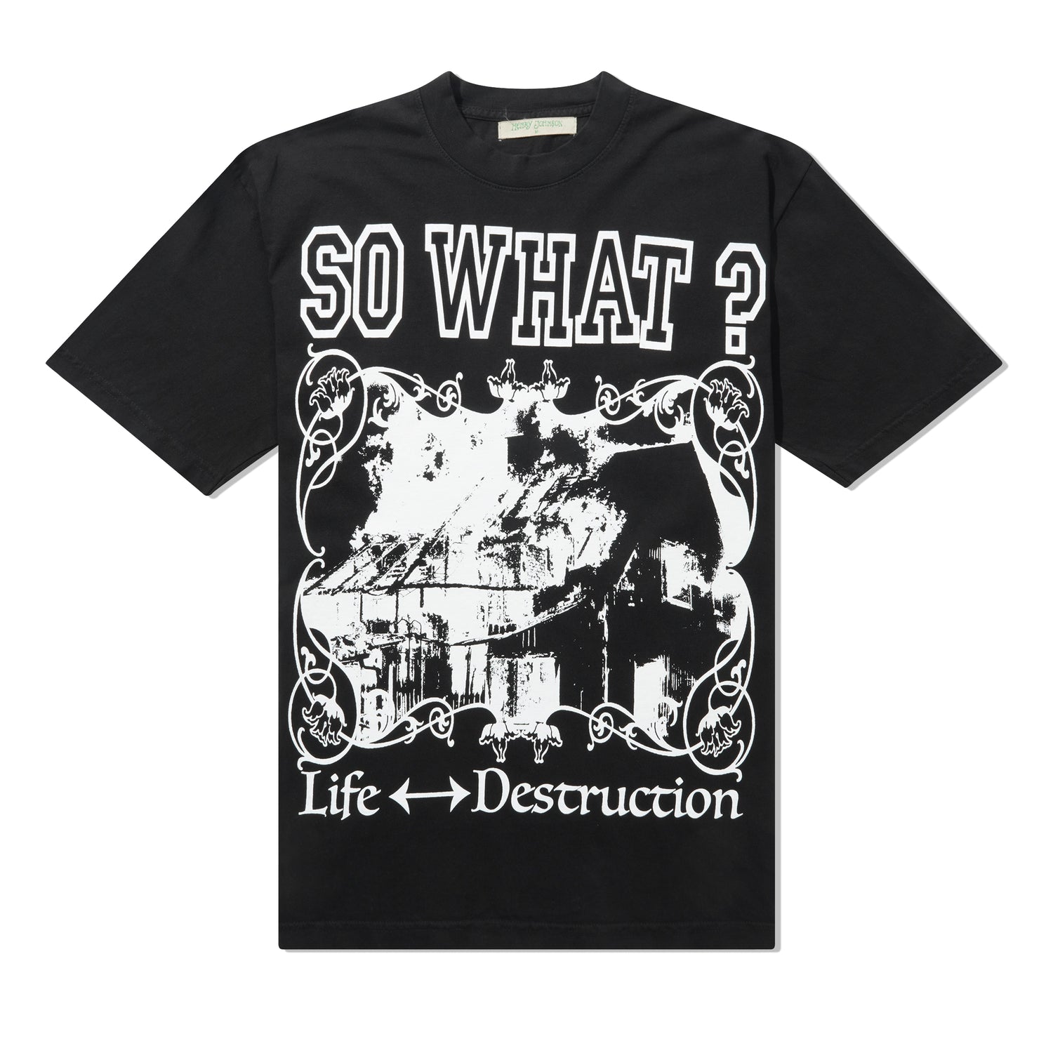 So What? Tee, Black