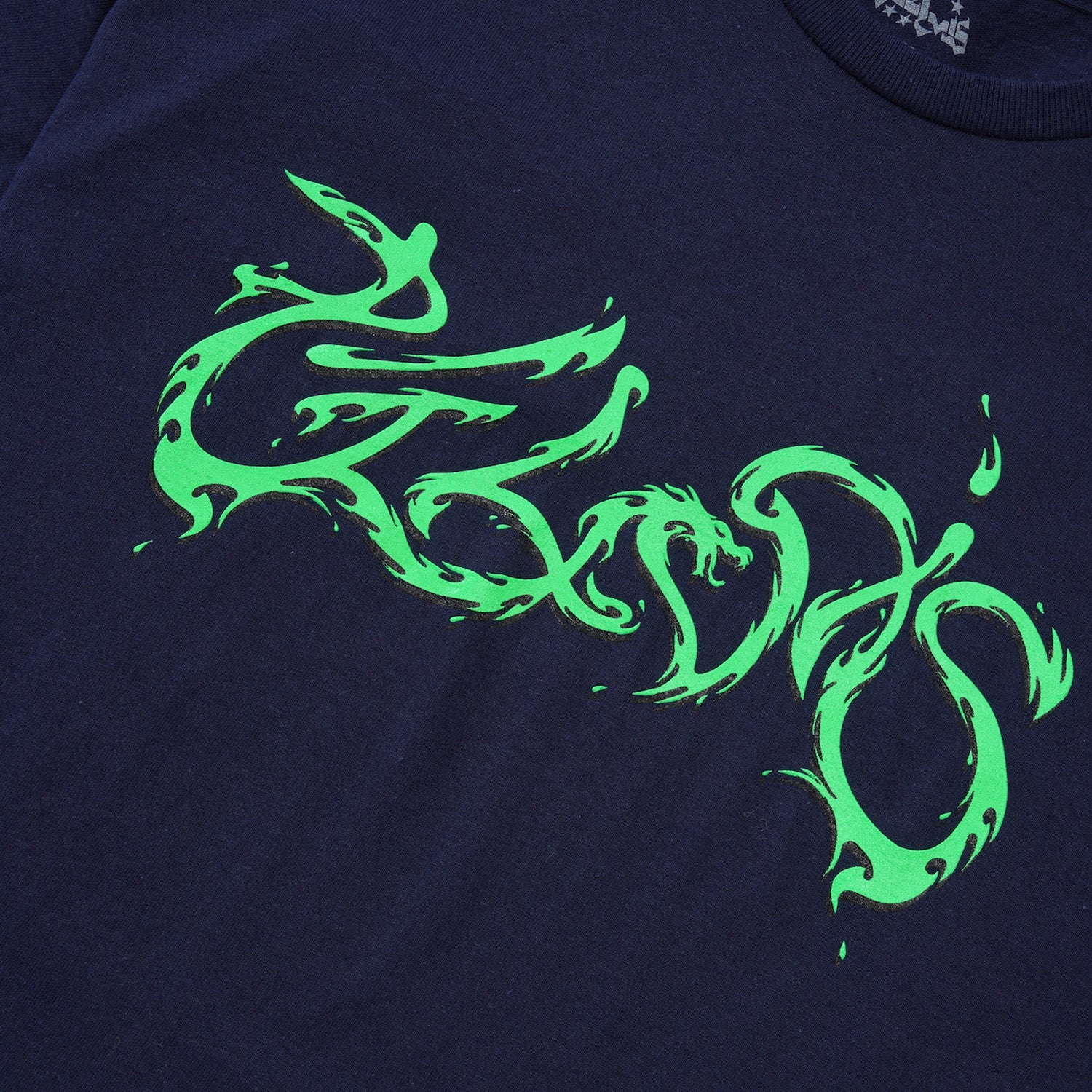 Chaos Dragon Tee, Navy