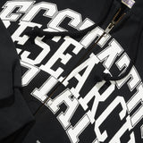 Campus Zip Hoodie, Black