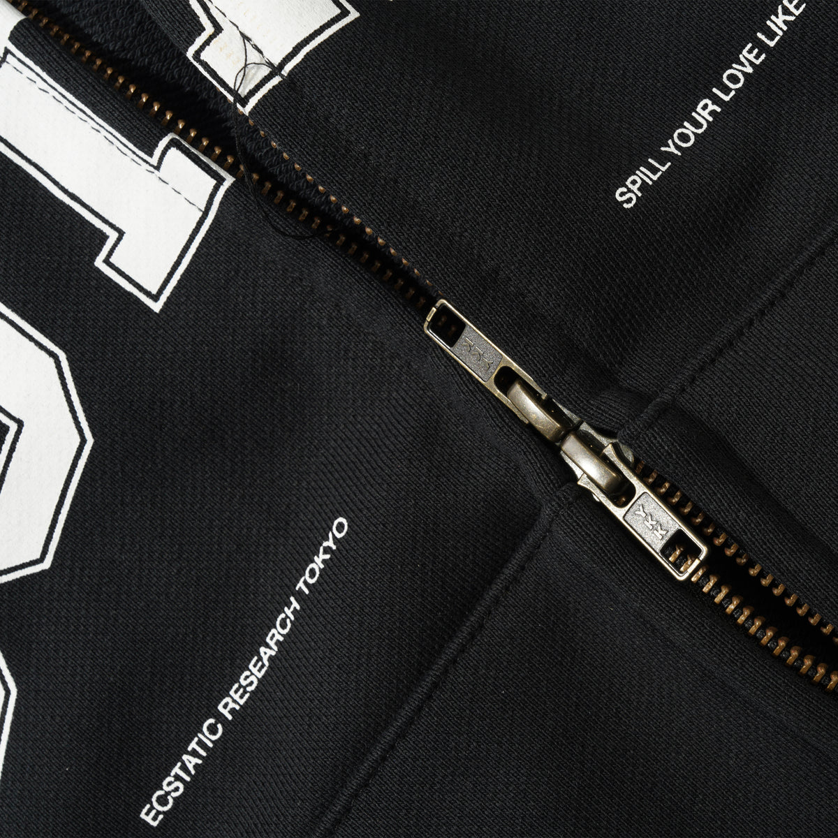 Campus Zip Hoodie, Black
