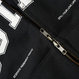 Campus Zip Hoodie, Black