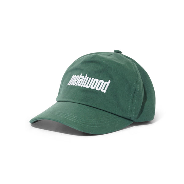 Metalwood Metal Logo 5-Panel Hat, Spruce