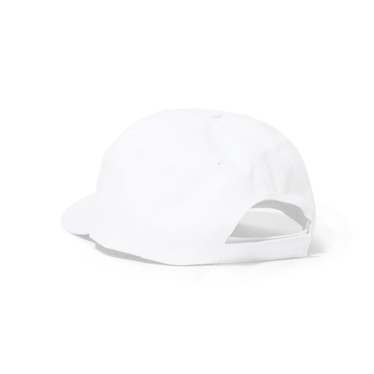 Metal Logo 5-Panel Hat, White