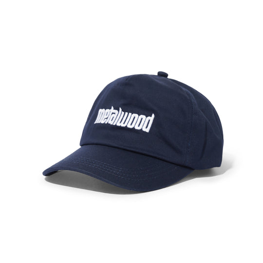 Metal Logo 5-Panel Hat, Navy
