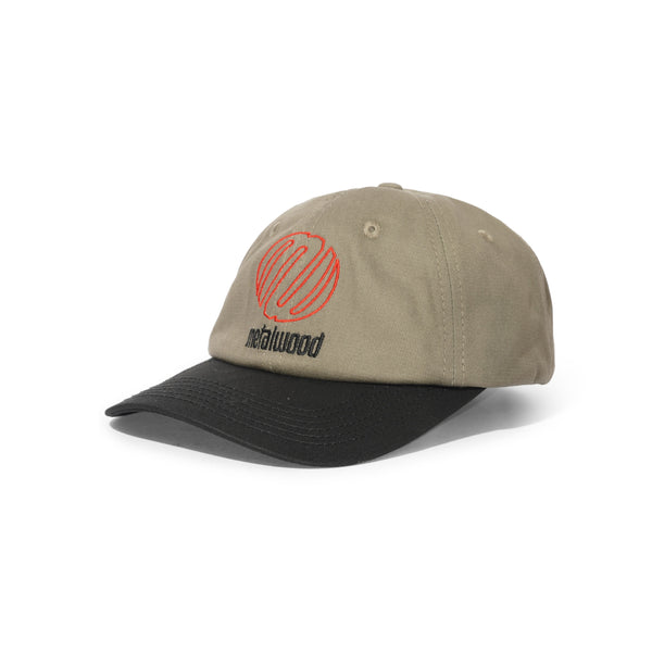 Metalwood Team Logo Dad Hat, Grey