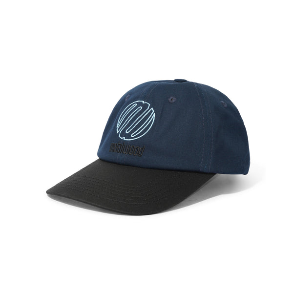 Metalwood Team Logo Dad Hat, Navy