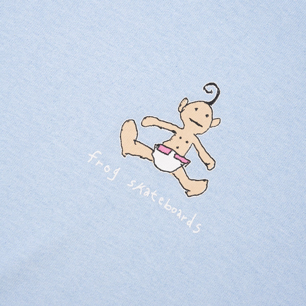 Frog Skateboards Baby Tee, Blue
