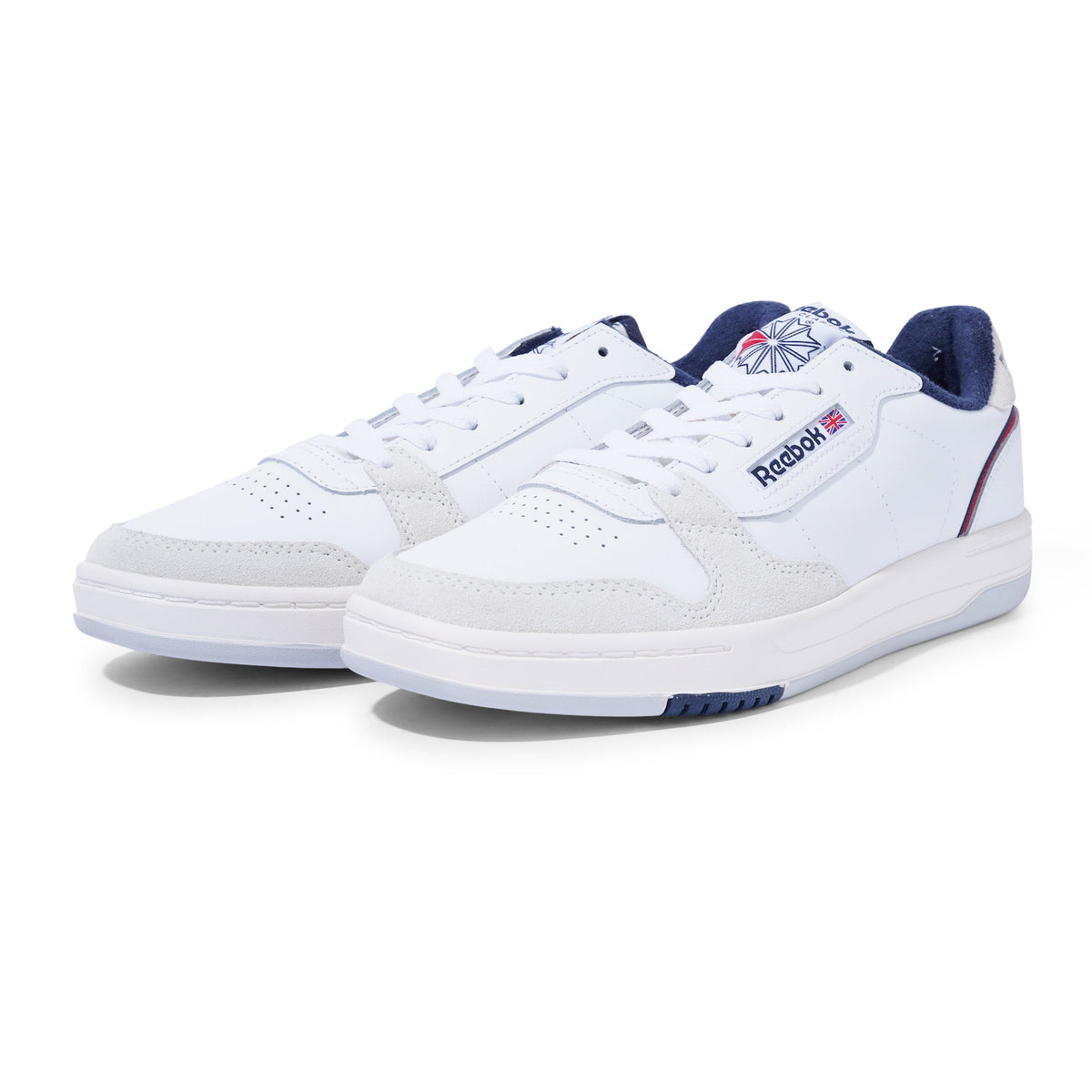 Phase Court, White / Chalk / Vector Navy