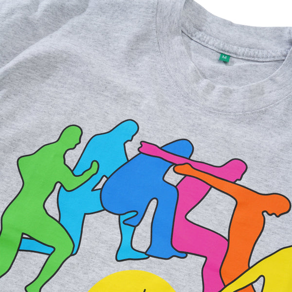 b.Eautiful Jump Tee, Heather Grey