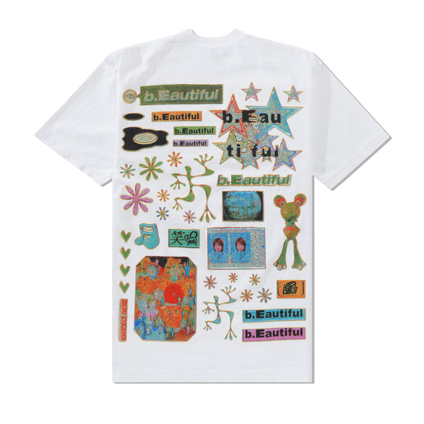 b.Eautiful b.Eautiful x Ibuki Sakai Tee, White