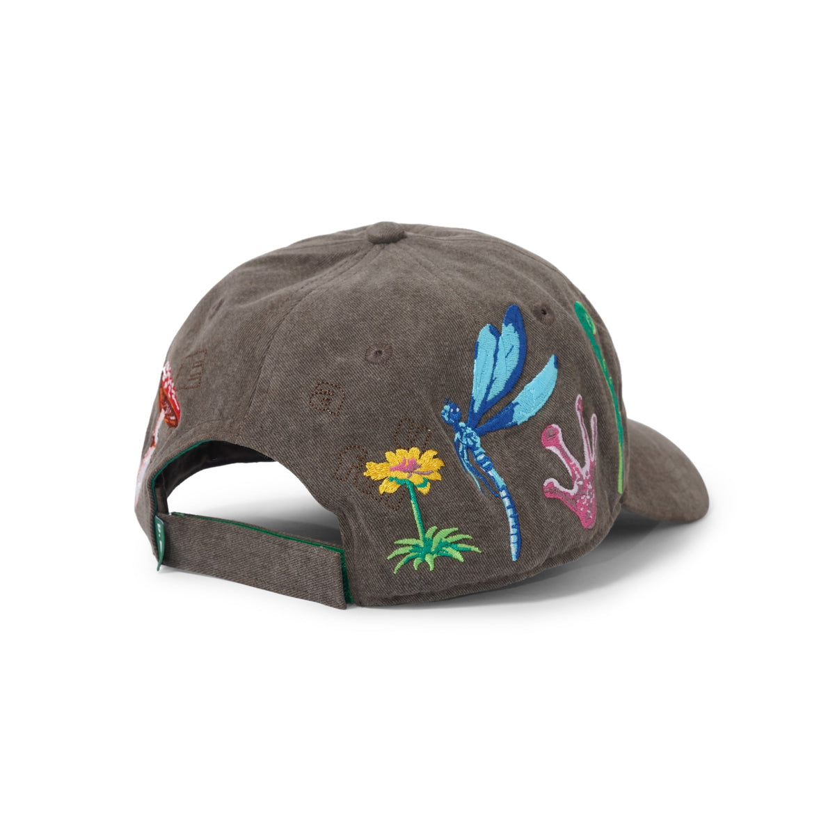 Critters 6 Panel Hat, Washed Brown