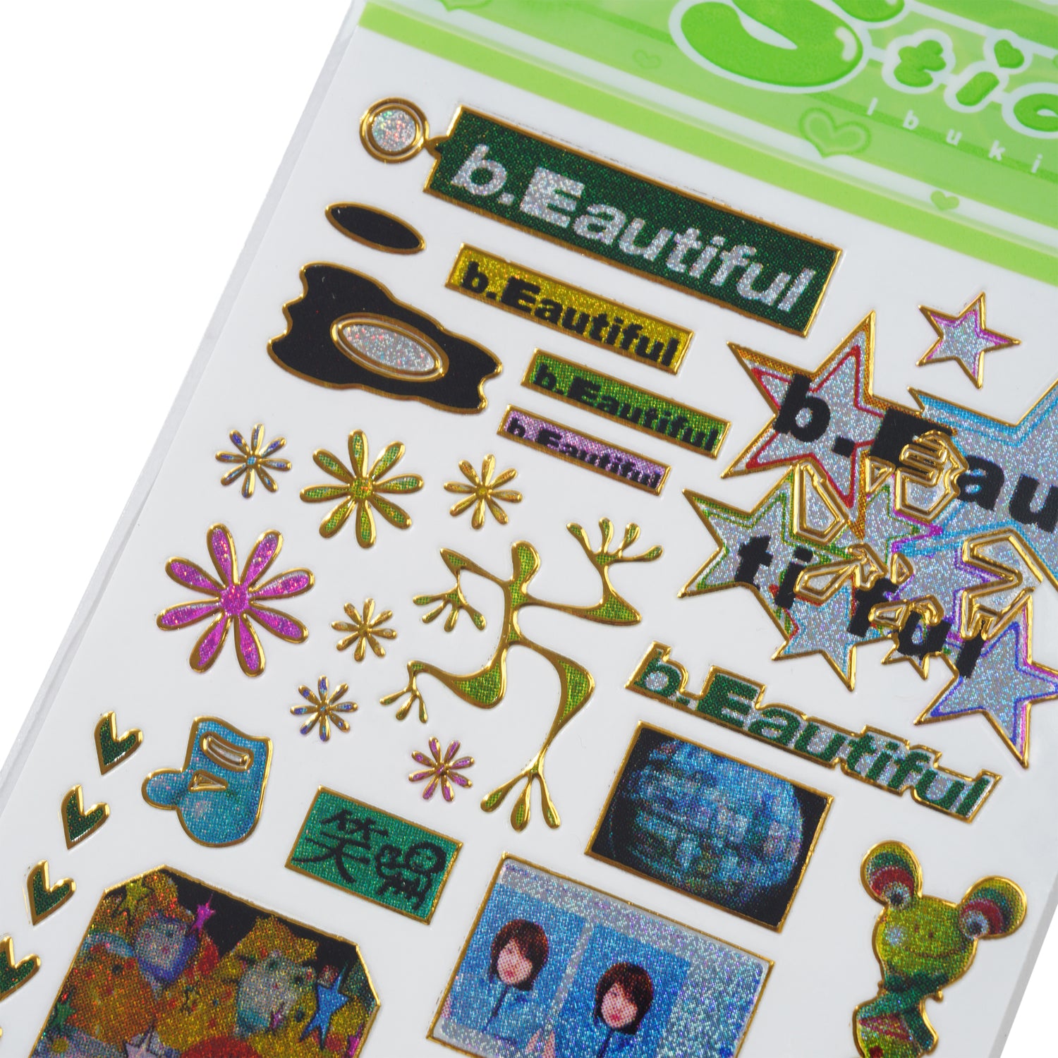 b.Eautiful x Ibuki Sakai Sticker Sheet
