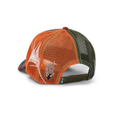 Biyu Hat, Fire Camo / Green Plaid