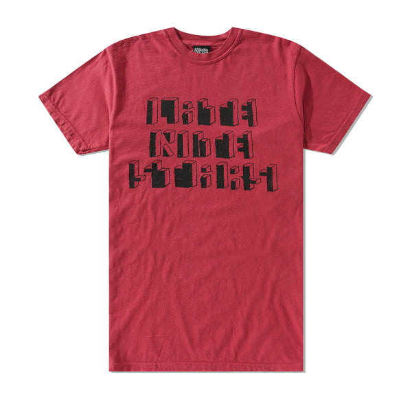 Late Nite Stars Bad Eyes Tee, Red