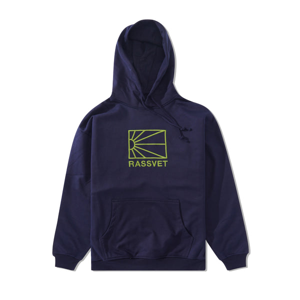 Rassvet Logo Knit Hood, Navy